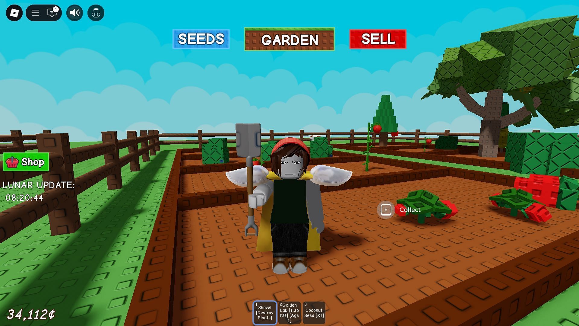 The Shovel (Image via Roblox)